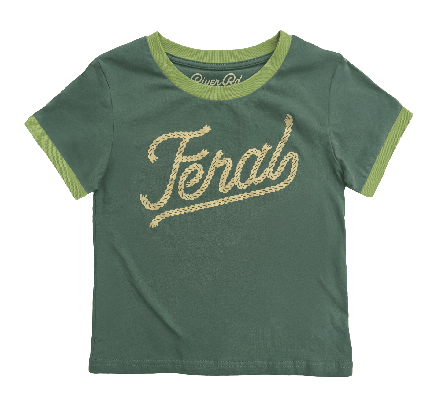 River Road Feral Vintage Ringer | Forest (Youth)
