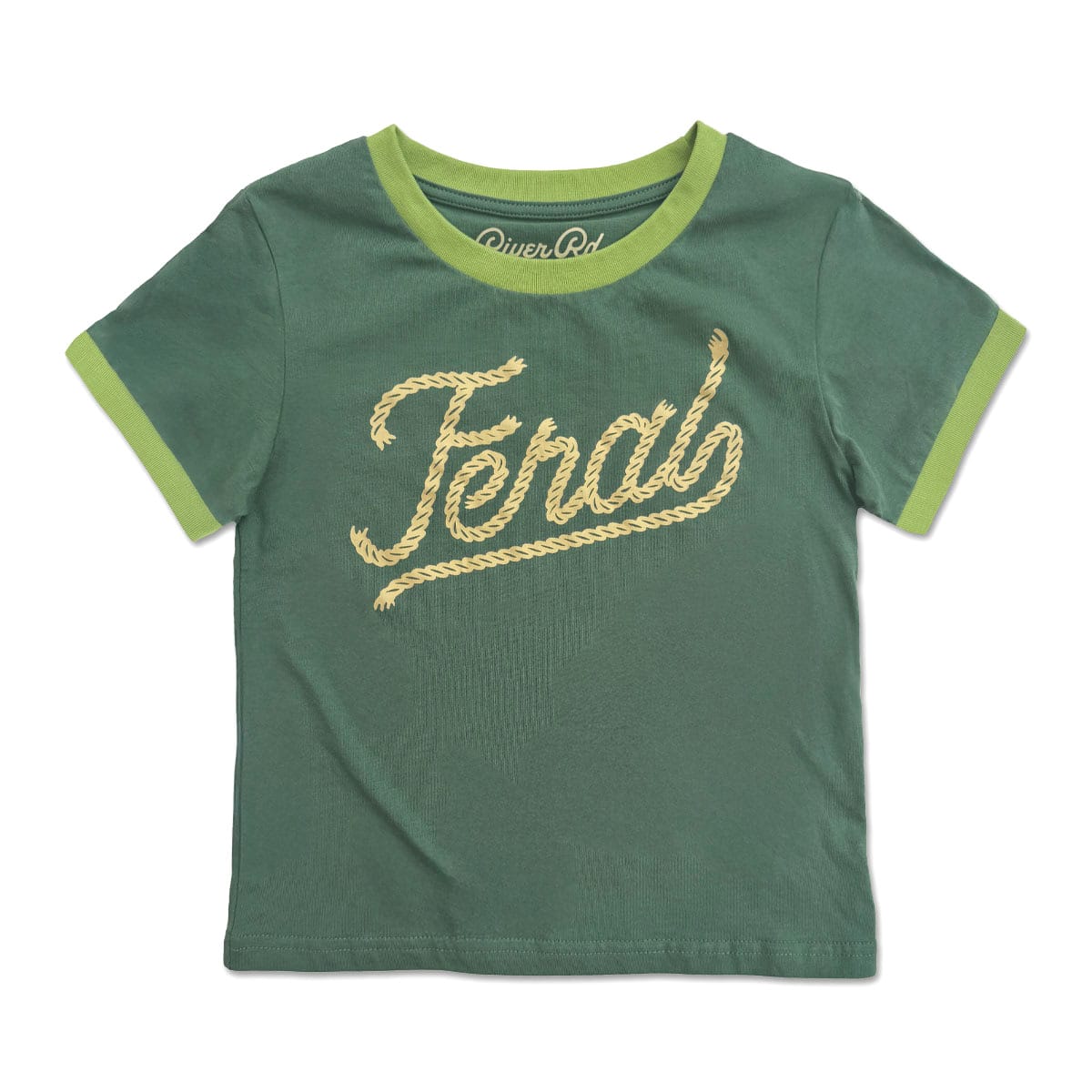 River Road Feral Vintage Ringer | Forest (Youth)