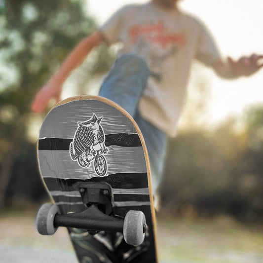 River Road 9-Banded Biker Sticker