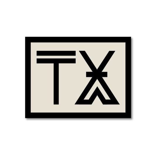 River Road Camp Texas Sticker