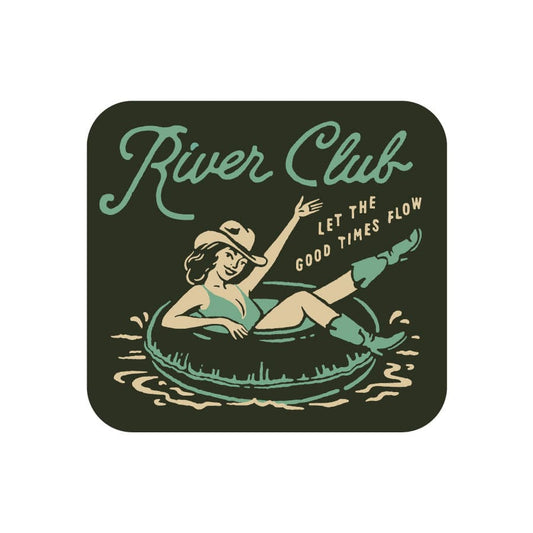 River Road River Club Sticker
