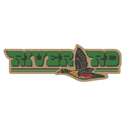 River Road River Duck Sticker