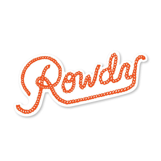 River Road Rowdy Sticker