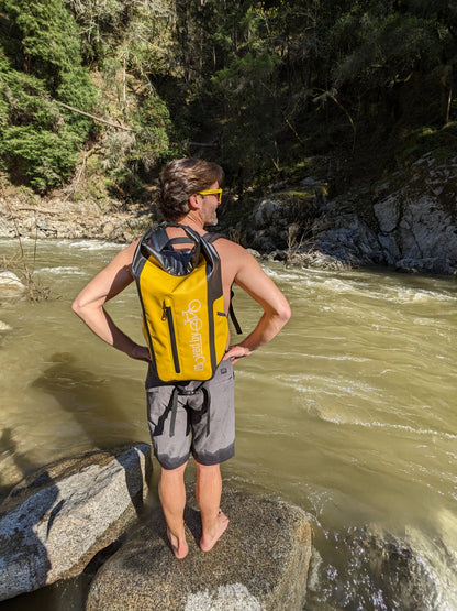 Moved By Bikes Dry Bag Backpack