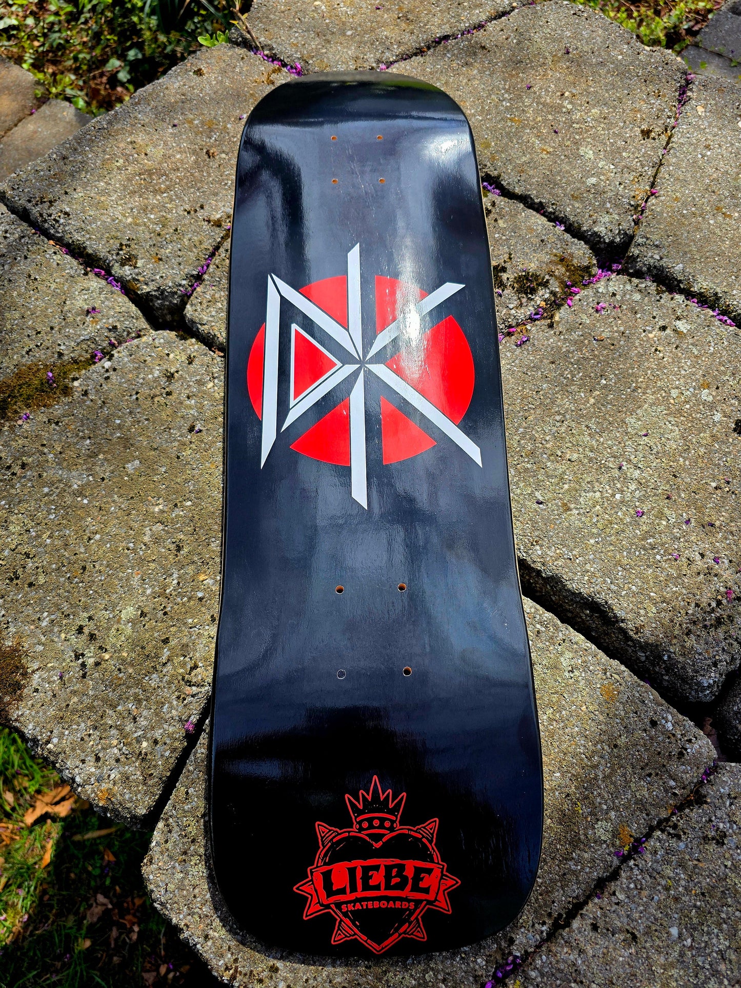 Liebe Dead Kennedys x Liebe Skateboards Deck
