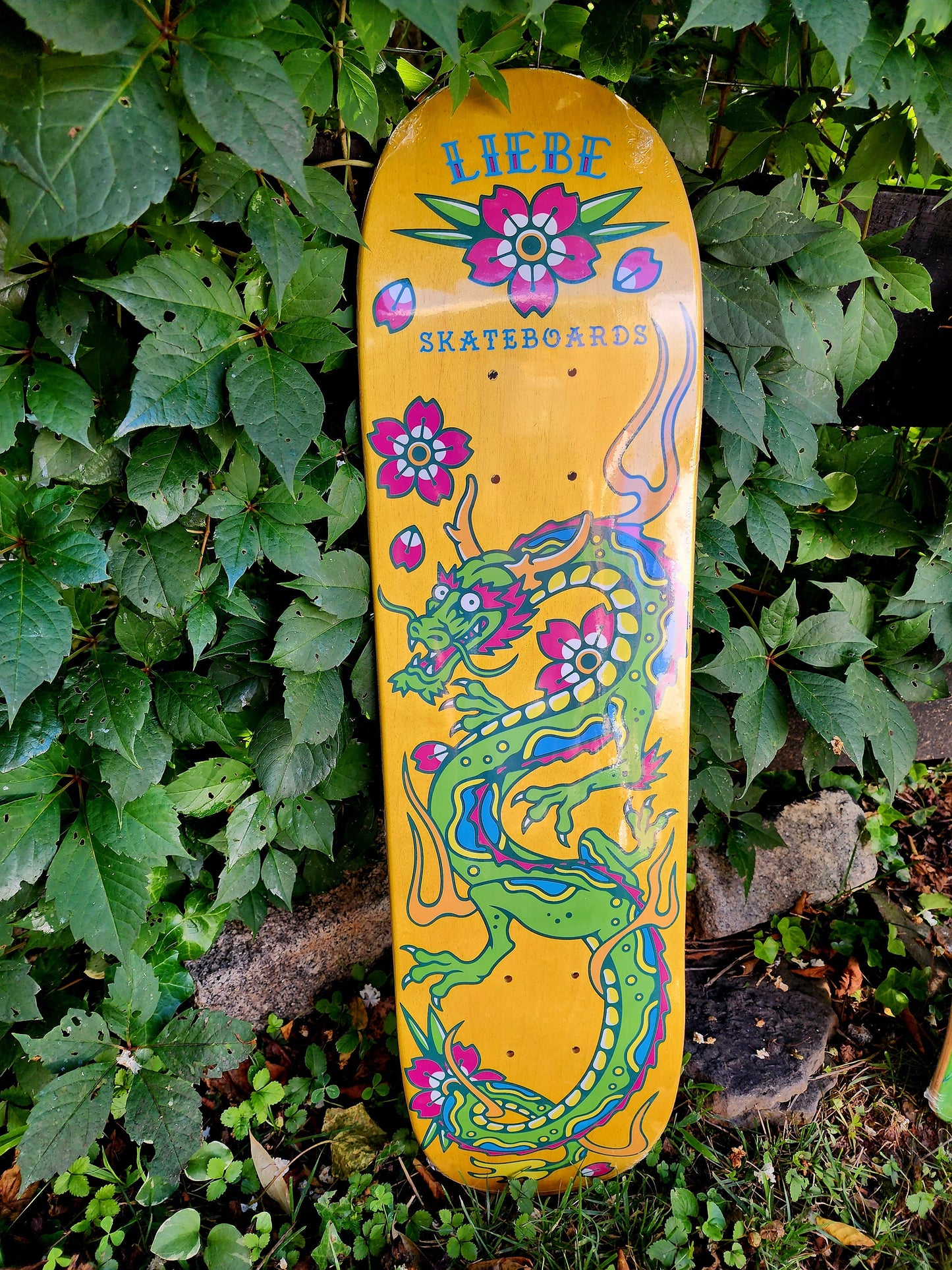 Liebe Skateboards Liebe Grom Squad – Neon Dragon Decks