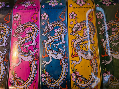 Liebe Dragon 7.25” Skateboard Deck