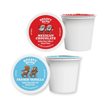 Roasty Buds Mexi Choco & French Vanilla Coffee Pods - Angler's Pro Tackle & Outdoors