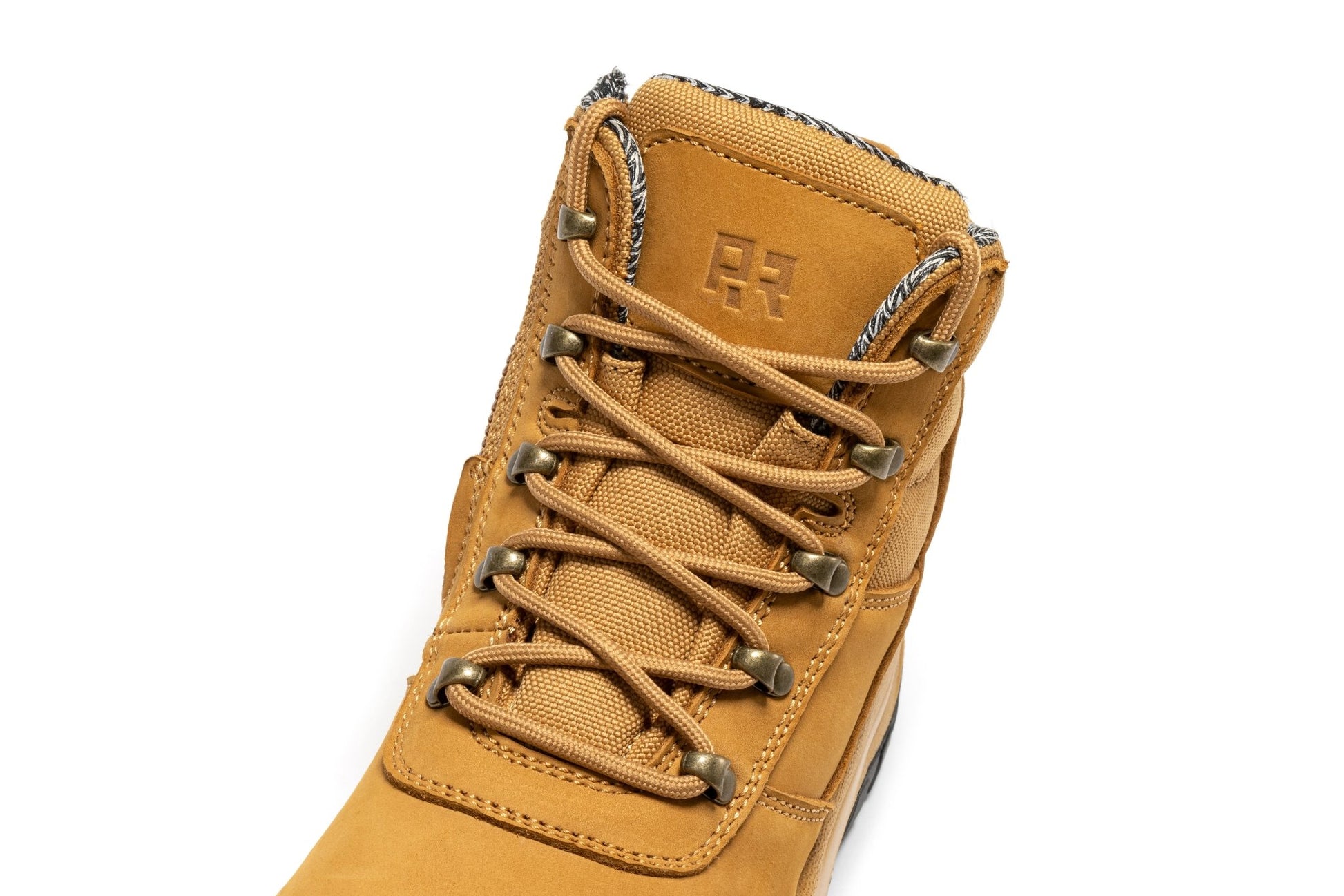RockRooster Avalon Black 6 Inch Zip - sided Composite toe Leather Work Boots CP213BK - Angler's Pro Tackle & Outdoors