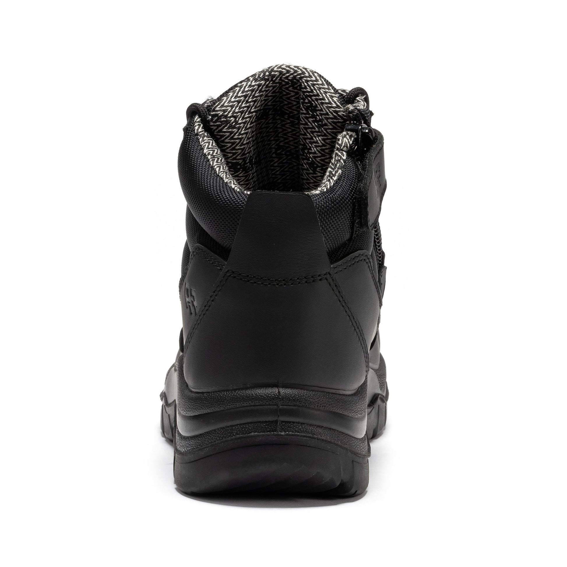 RockRooster Avalon Black 6 Inch Zip - sided Composite toe Leather Work Boots CP213BK - Angler's Pro Tackle & Outdoors