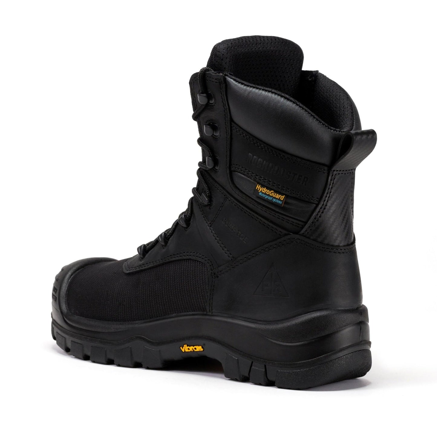 RockRooster Beaufort Men's Black 8 inch Waterproof Composite Toe Work Boots VAK830 - Angler's Pro Tackle & Outdoors