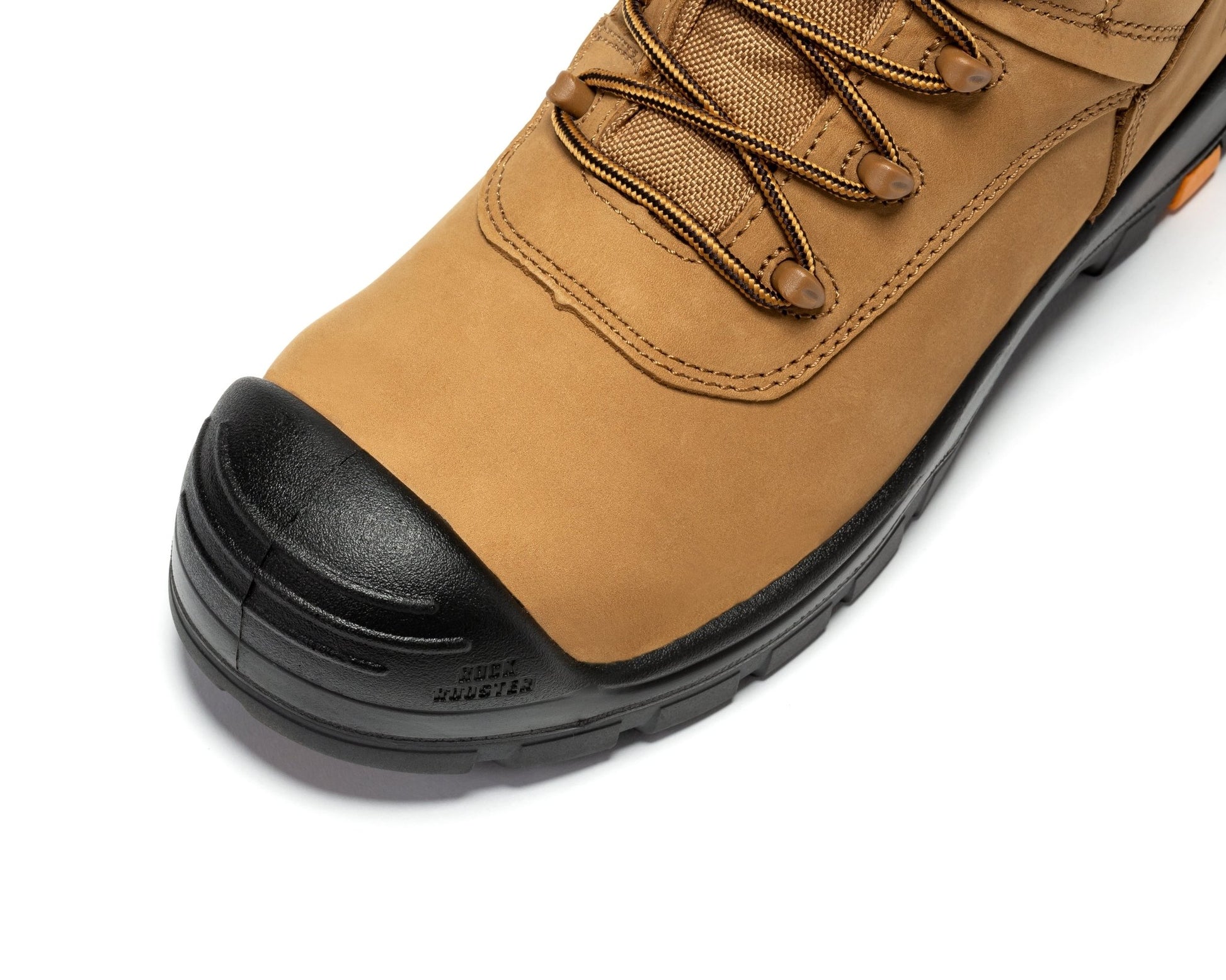RockRooster Beaufort Men's Brown 8 inch Waterproof Composite Toe Work Boots AK831 - Angler's Pro Tackle & Outdoors