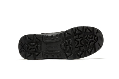 RockRooster Botas Pro Black Men's 6 inch Side Zipper Rubber Sole Tactical Boots BMP111BK - Angler's Pro Tackle & Outdoors