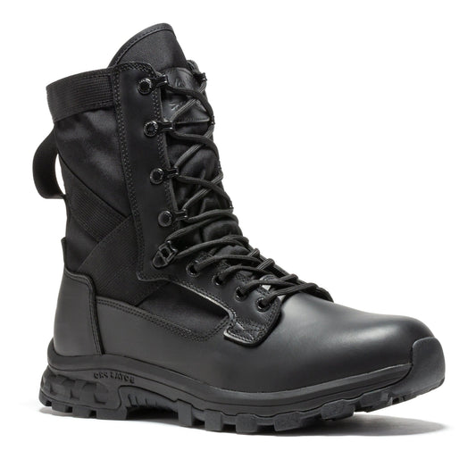 RockRooster Botas Pro Black Men's 8 inch Side Zipper Military Tactical Boots BP401BK - Angler's Pro Tackle & Outdoors