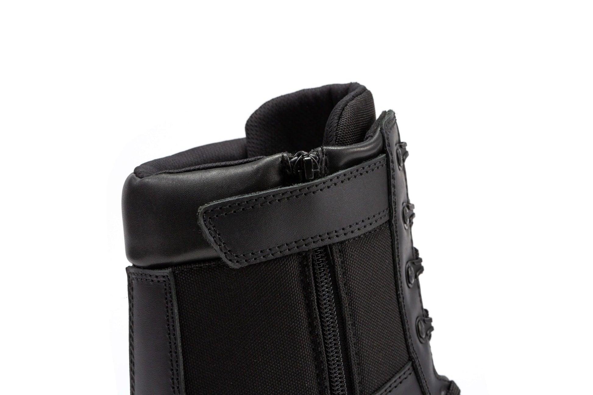 RockRooster Botas Pro Black Men's 8 inch Side Zipper Military Tactical Boots BP703 - Angler's Pro Tackle & Outdoors