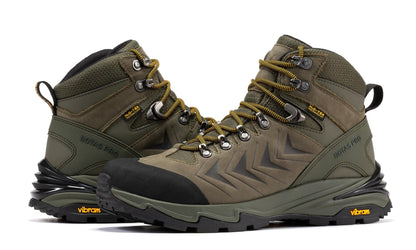 RockRooster Botas Pro Olive 6 Inch Waterproof Hiking Boots with VIBRAM® Traction Lug Outsole BP22123 - Angler's Pro Tackle & Outdoors