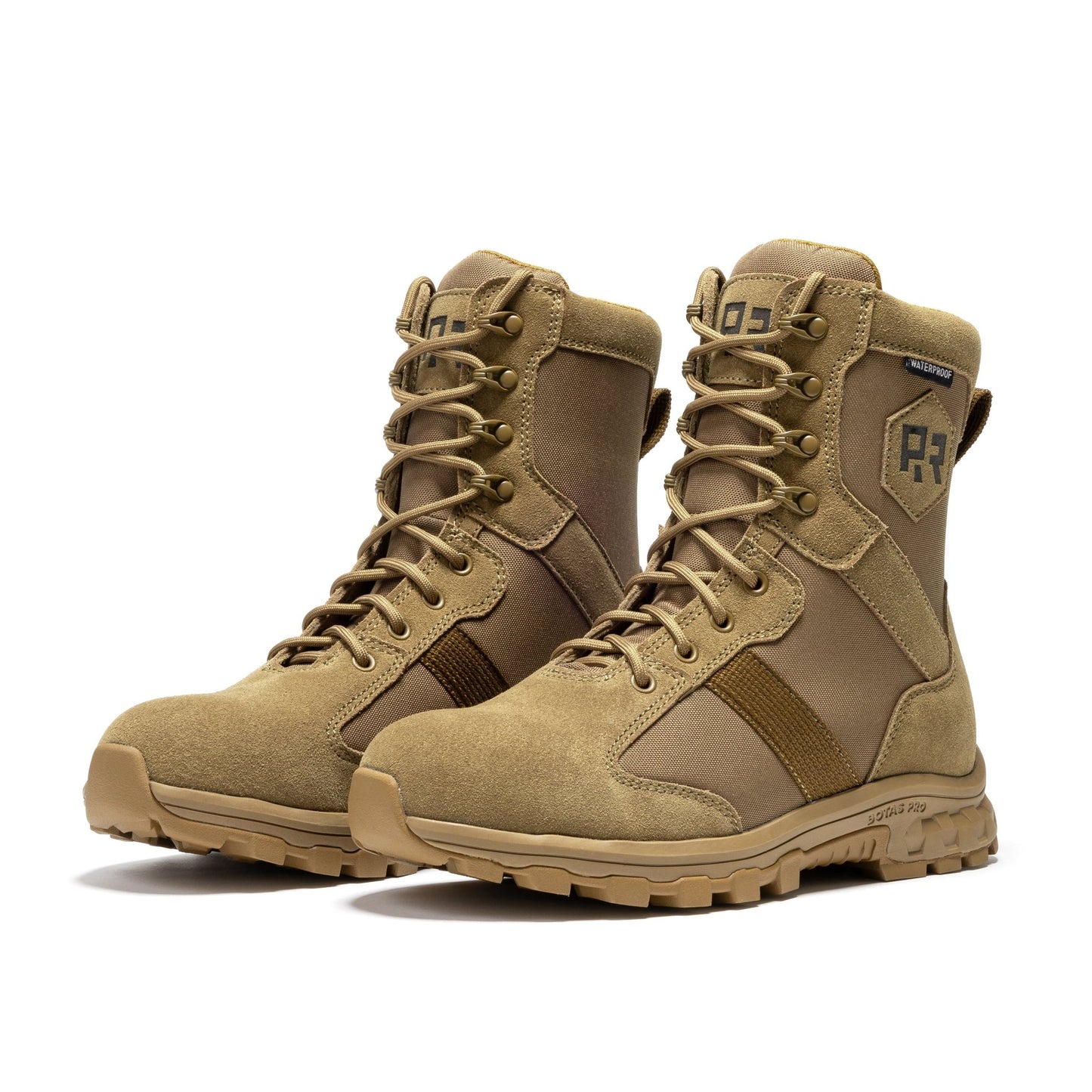 RockRooster Colmar Coyote 8 inch Suede Leather Waterproof Tactical & Military Boots AB500 - Angler's Pro Tackle & Outdoors
