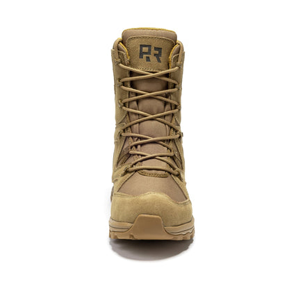 RockRooster Colmar Coyote 8 inch Suede Leather Waterproof Tactical & Military Boots AB520 - Angler's Pro Tackle & Outdoors