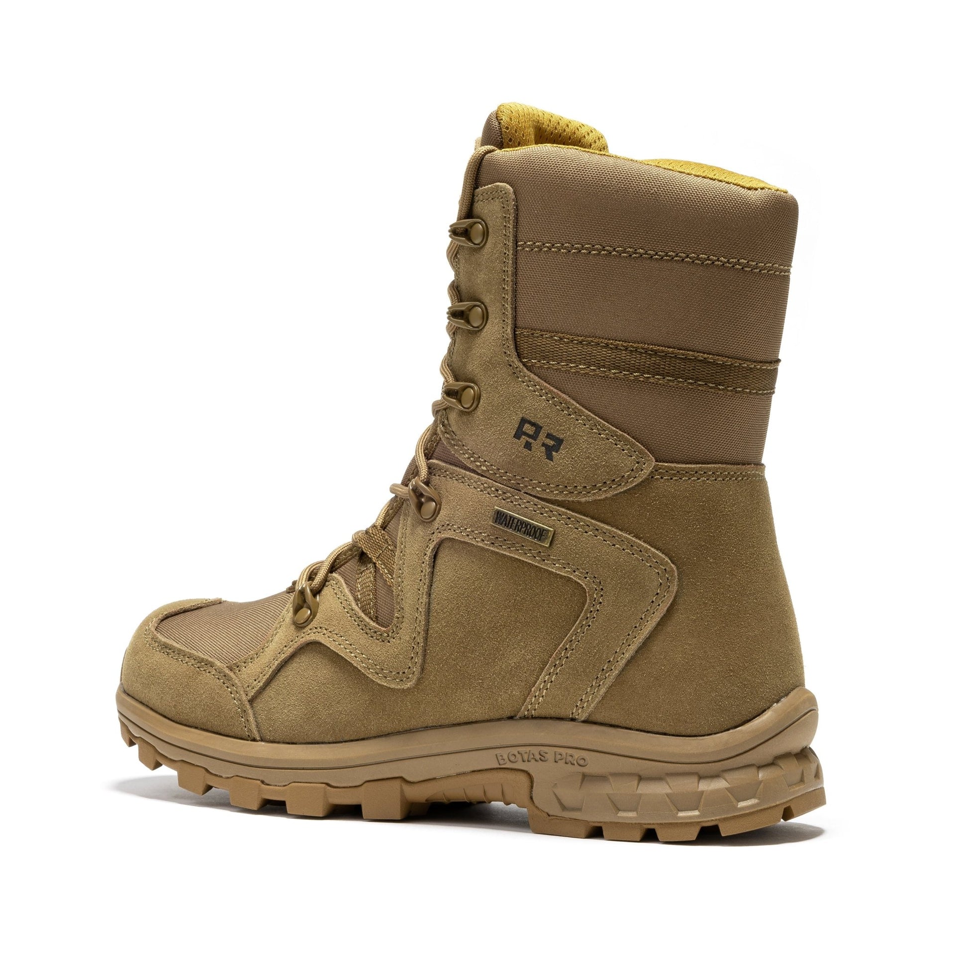RockRooster Colmar Coyote 8 inch Suede Leather Waterproof Tactical & Military Boots AB520 - Angler's Pro Tackle & Outdoors