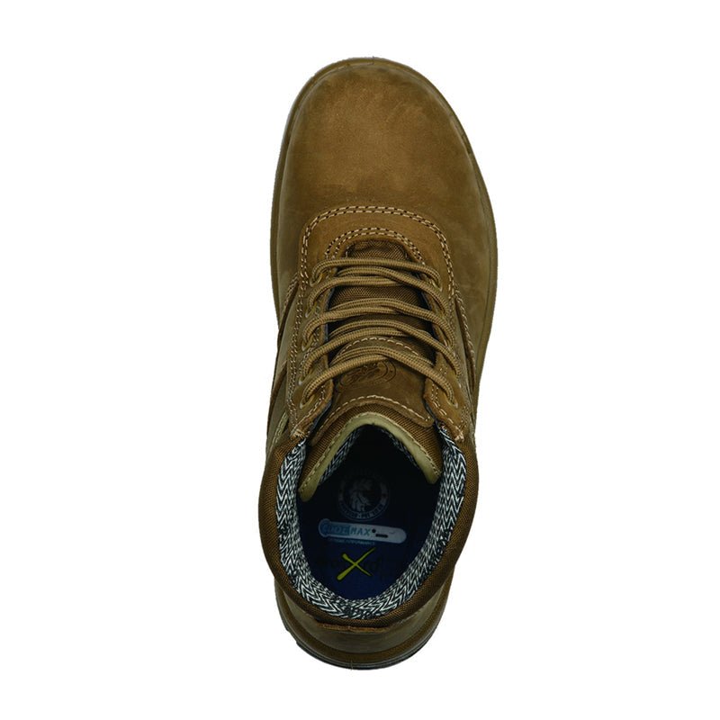 RockRooster Cortez Brown 6 Inch Steel Toe Leather Work Boots AK250 - Angler's Pro Tackle & Outdoors