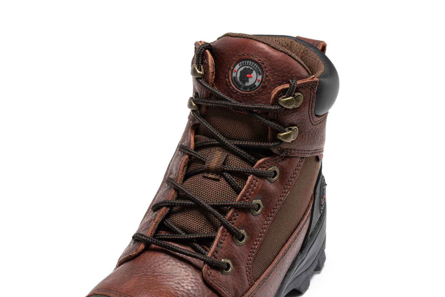 RockRooster Daviston 6 inch Brown Composite Toe Waterproof Work Boots AT872 - Angler's Pro Tackle & Outdoors