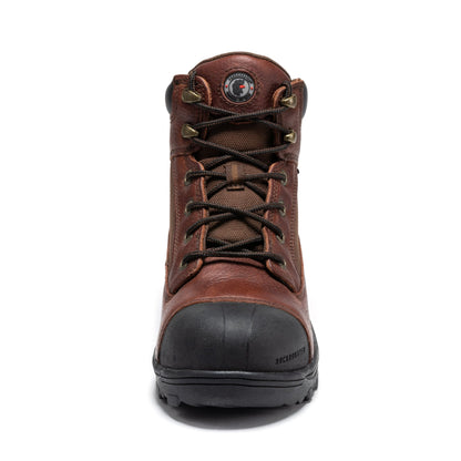 RockRooster Daviston 6 inch Brown Composite Toe Waterproof Work Boots AT872 - Angler's Pro Tackle & Outdoors