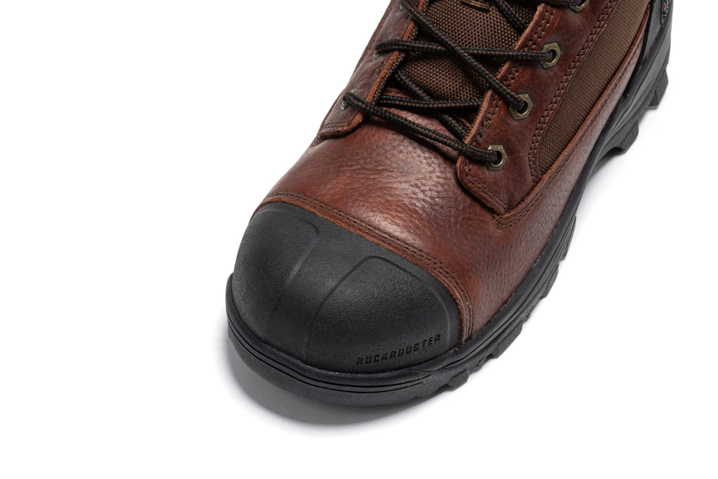 RockRooster Daviston 6 inch Brown Composite Toe Waterproof Work Boots AT872 - Angler's Pro Tackle & Outdoors