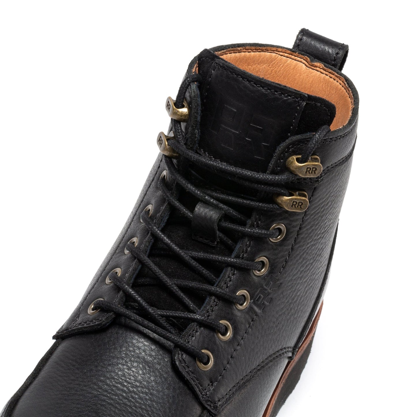 RockRooster Edgewood Men's 6 Inch Black Steel Toe Wedge Work Boots SAP610BK - Angler's Pro Tackle & Outdoors