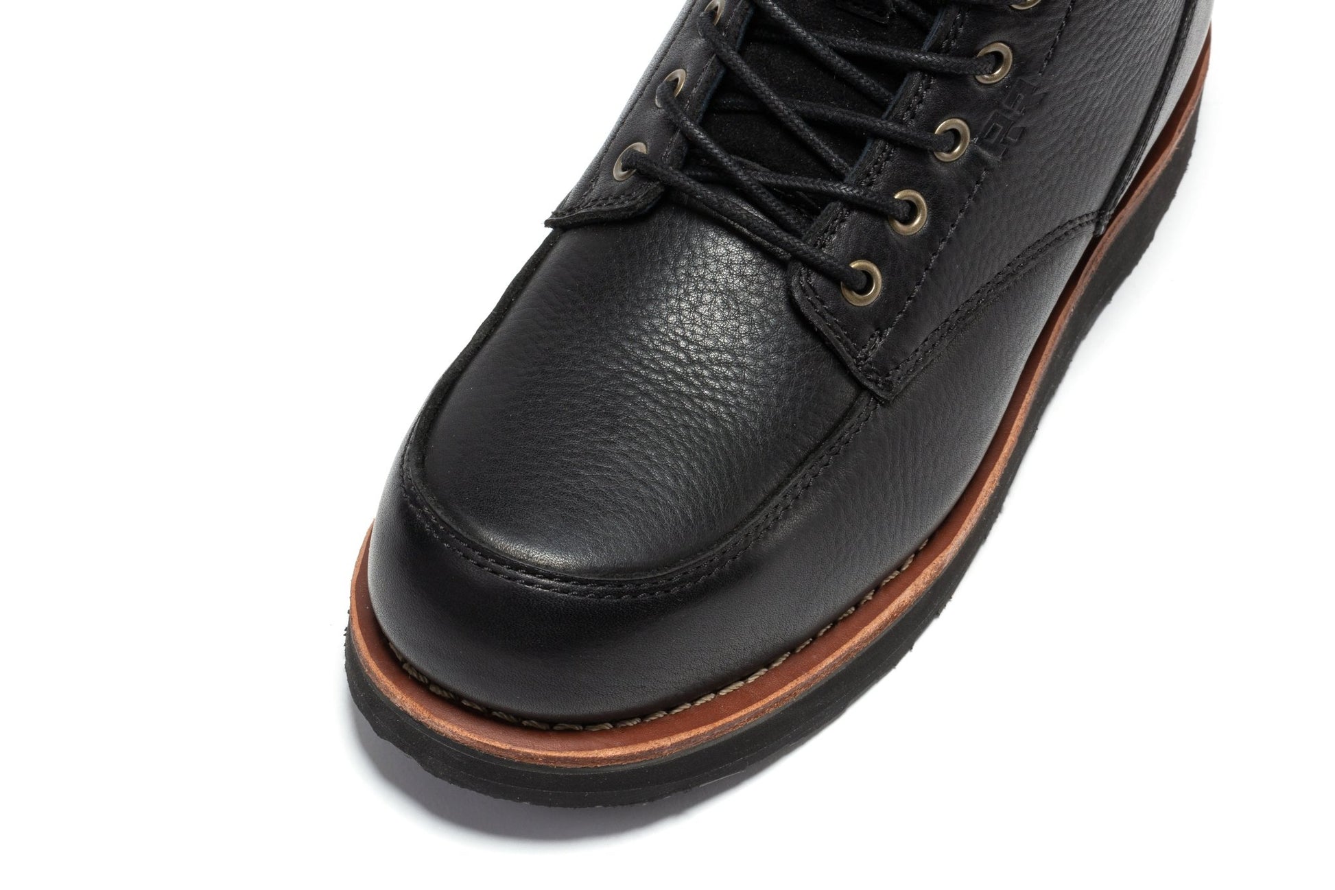 RockRooster Edgewood Men's 6 Inch Black Steel Toe Wedge Work Boots SAP610BK - Angler's Pro Tackle & Outdoors