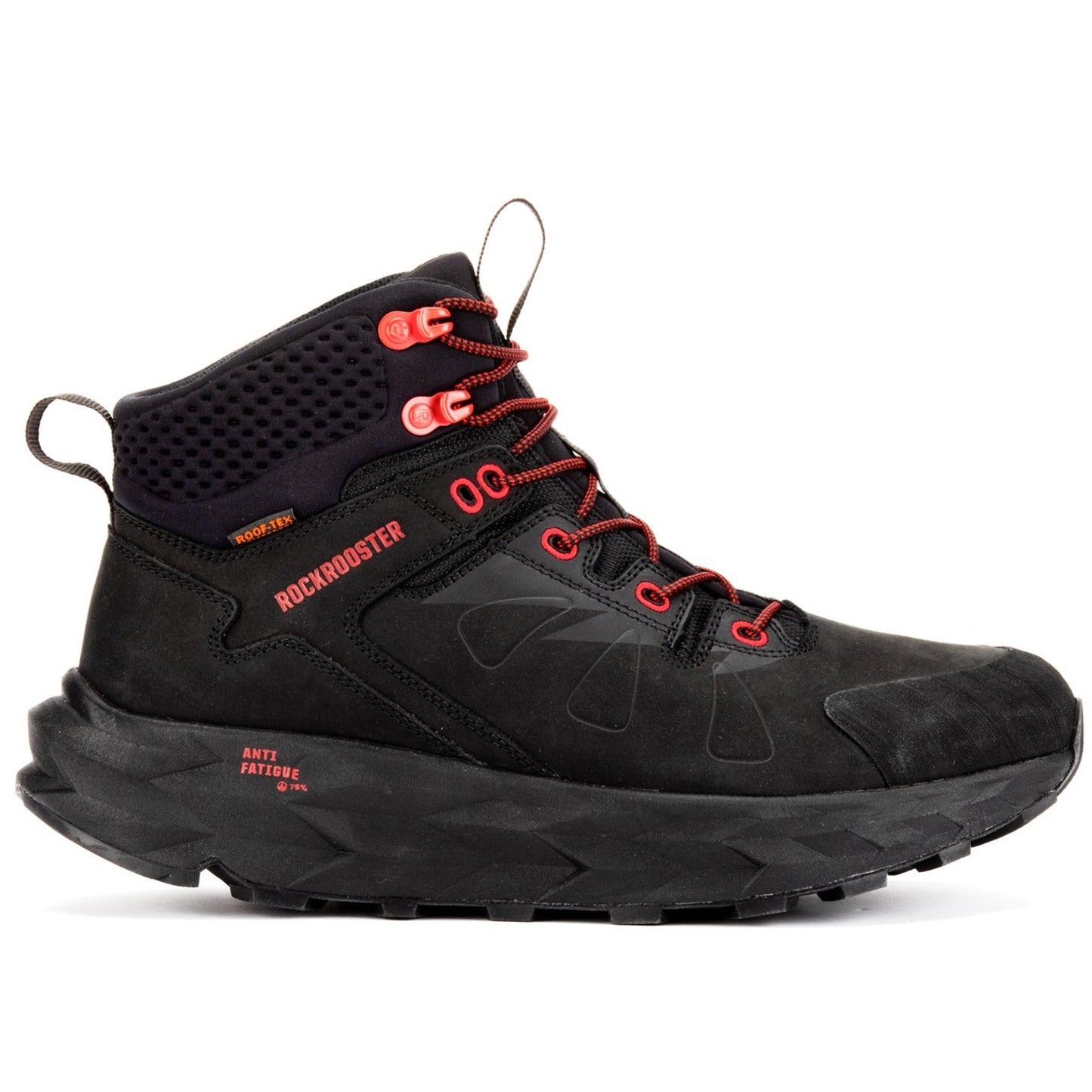 RockRooster Farmington Black 6 Inch Waterproof Hiking Boots with VIBRAM® Outsole  OC21034