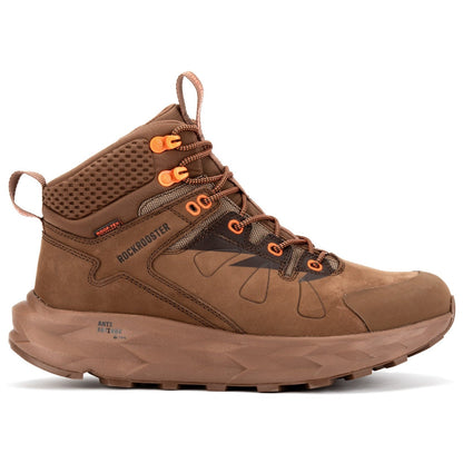RockRooster Farmington Brown 6 Inch Waterproof Hiking Boots with VIBRAM® Outsole OC21031 - Angler's Pro Tackle & Outdoors