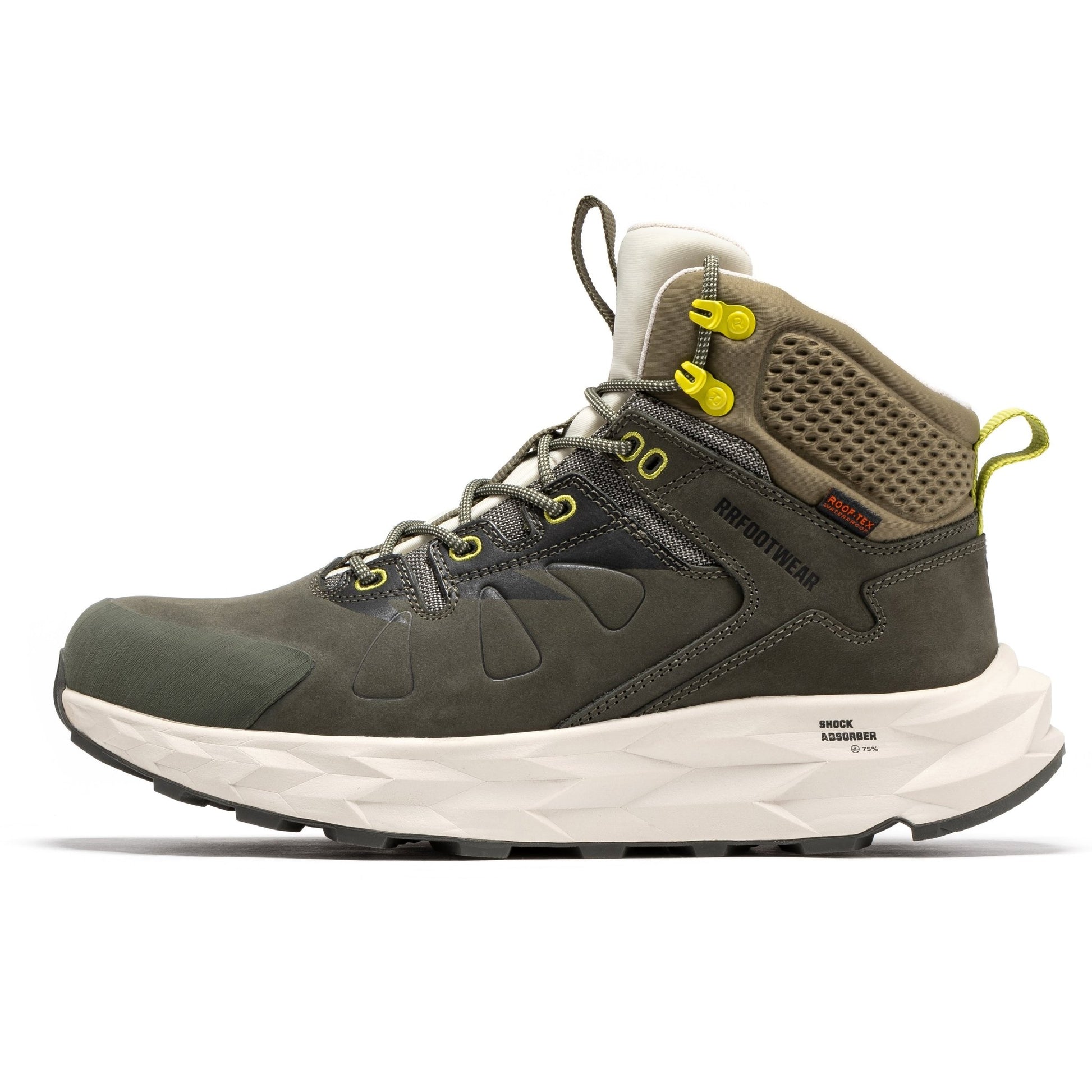 RockRooster Farmington Green 6 Inch Waterproof Hiking Boots with VIBRAM® Outsole OC21033 - Angler's Pro Tackle & Outdoors