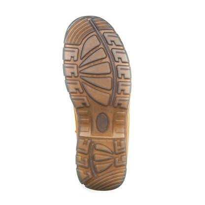 RockRooster Kimberly Tan 7 inch Zip - sided Steel Toe Leather Work Boots AK232Z - Angler's Pro Tackle & Outdoors