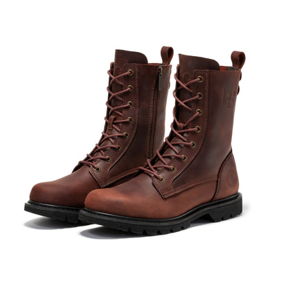 RockRooster Mantua Men's 8 inch Zip - sided Soft Toe Lug Sole Work Boots SAP130 - Angler's Pro Tackle & Outdoors