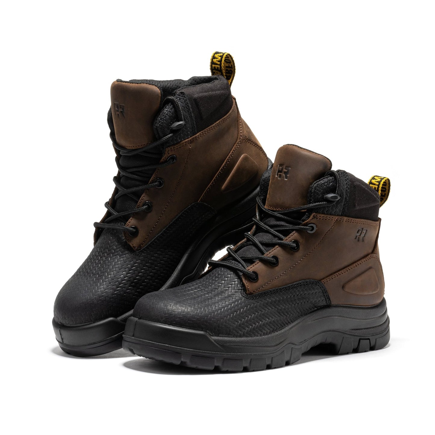 RockRooster Marfa Brown 6 Inch Waterproof Composite Toe Leather Work Boots CP210 - Angler's Pro Tackle & Outdoors