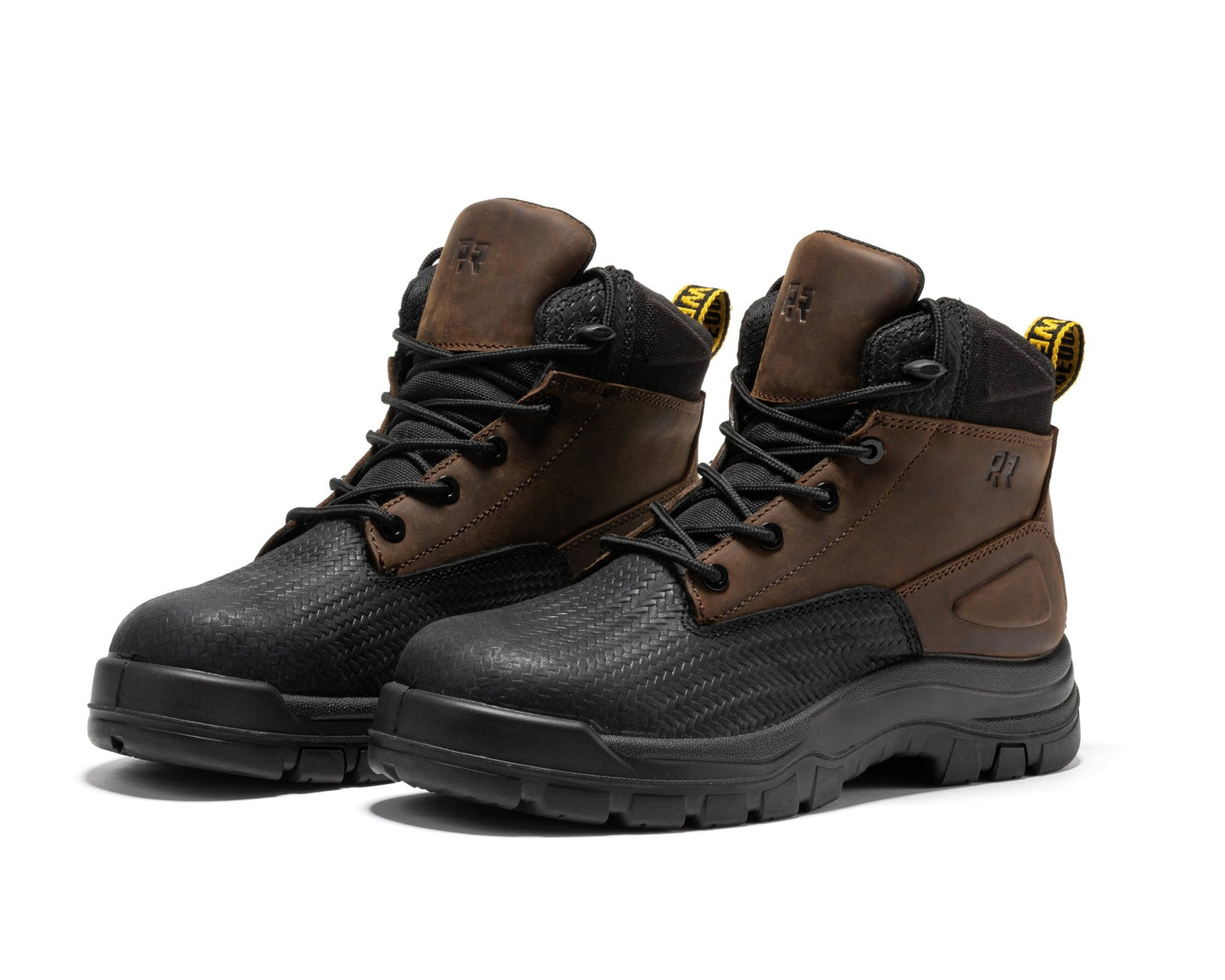 RockRooster Marfa Brown 6 Inch Waterproof Composite Toe Leather Work Boots CP210 - Angler's Pro Tackle & Outdoors