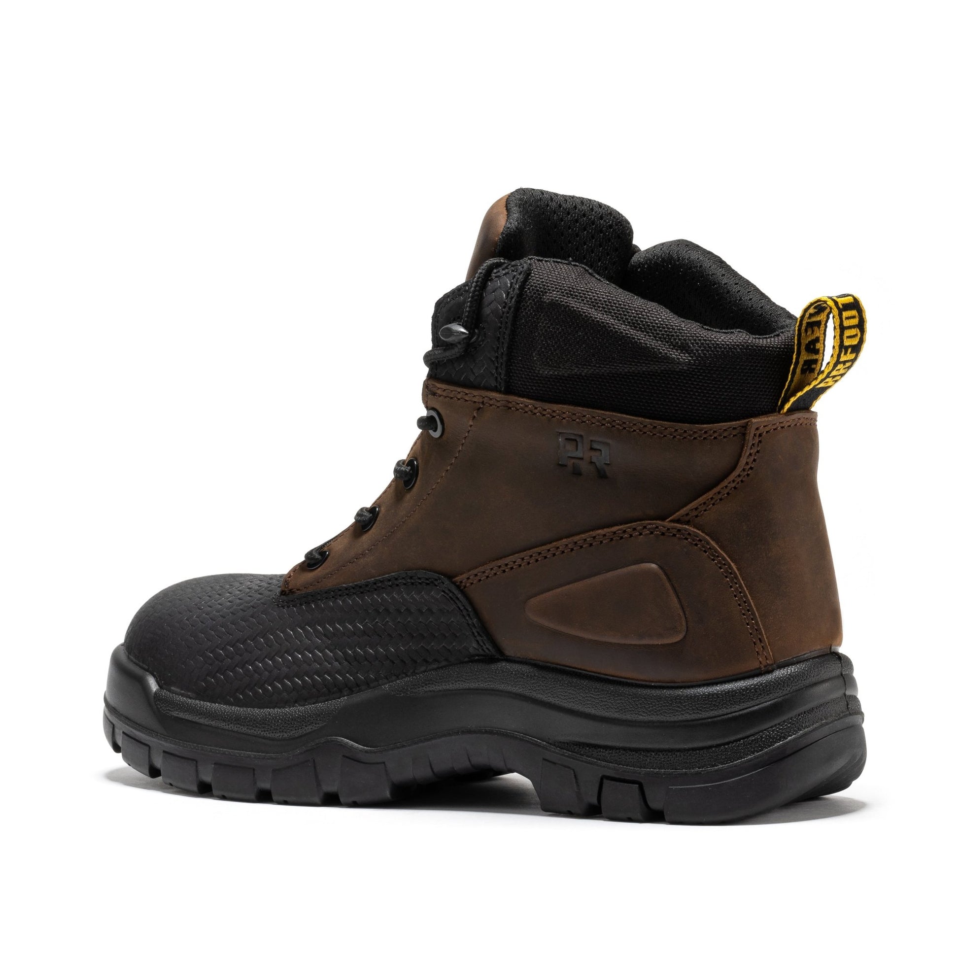 RockRooster Marfa Brown 6 Inch Waterproof Composite Toe Leather Work Boots CP210 - Angler's Pro Tackle & Outdoors