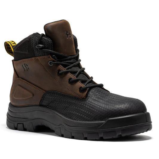 RockRooster Marfa Brown 6 Inch Waterproof Composite Toe Leather Work Boots CP210 - Angler's Pro Tackle & Outdoors