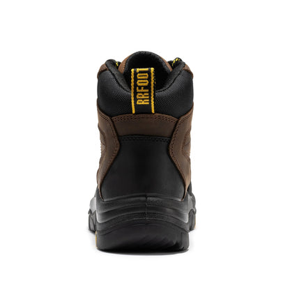 RockRooster Marfa Brown 6 inch Waterproof Composite Toe Leather Work Boots CP211 - Angler's Pro Tackle & Outdoors