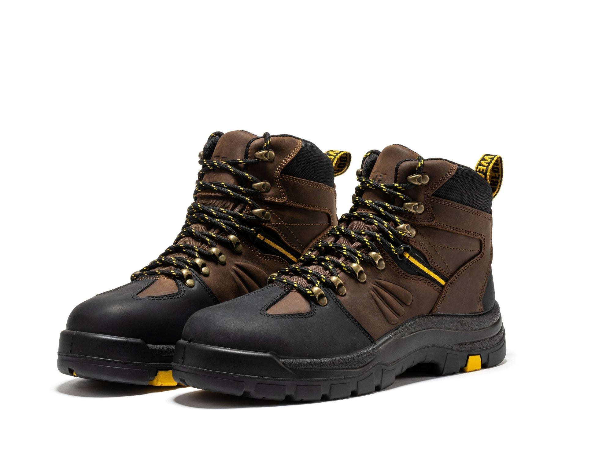 RockRooster Marfa Brown 6 inch Waterproof Composite Toe Leather Work Boots CP211 - Angler's Pro Tackle & Outdoors