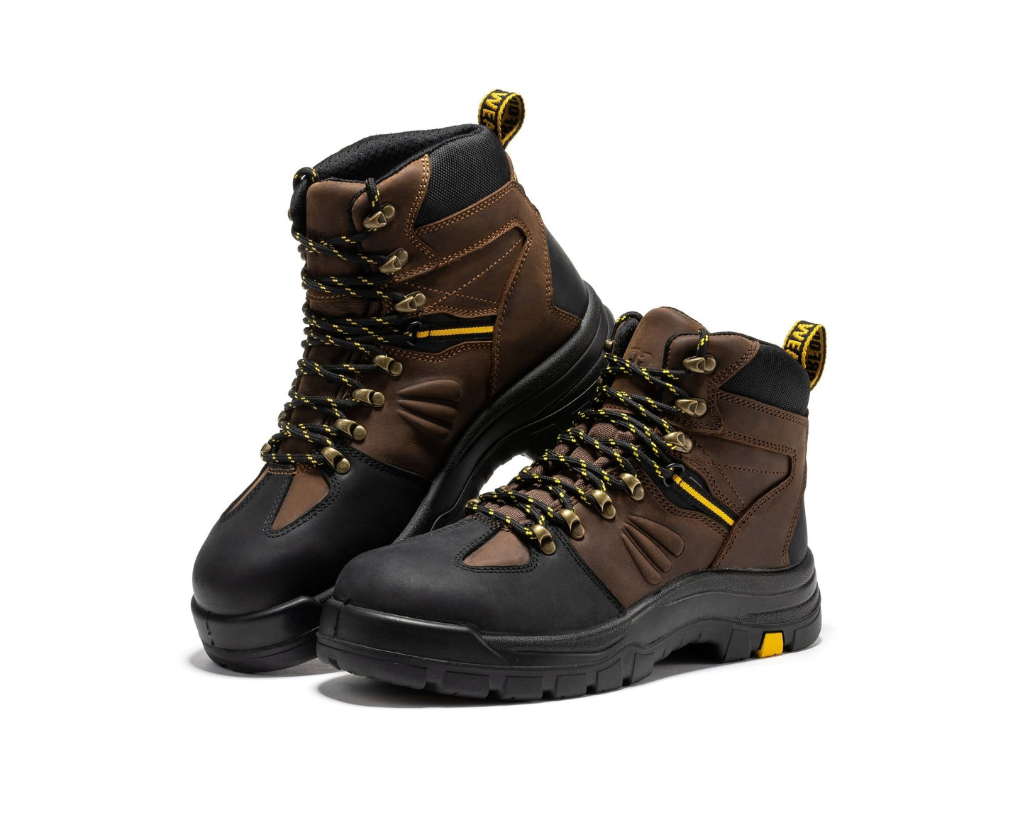 RockRooster Marfa Brown 6 inch Waterproof Composite Toe Leather Work Boots CP211 - Angler's Pro Tackle & Outdoors