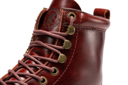 RockRooster Norwood Cherry Brown Men's 6 inch Soft Toe Wedge Work Boots SAP600