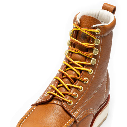 RockRooster Norwood Men's 6 inch Brown Soft Toe Wedge Work Boots SAP611