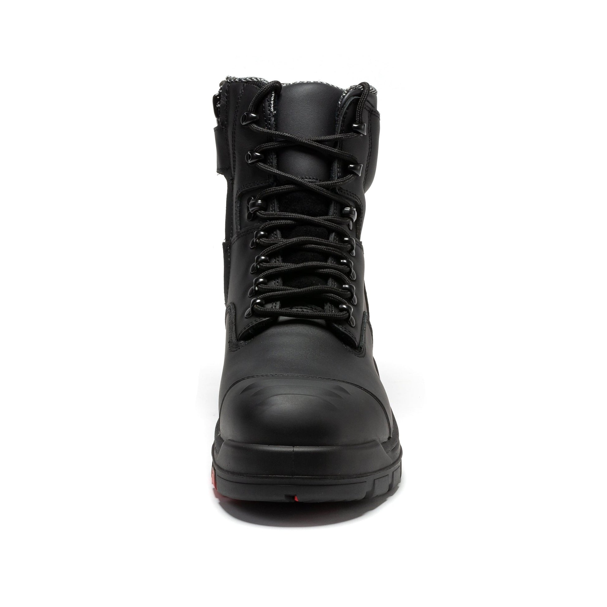 RockRooster Roslyn Black 7 inch Zip - sided Composite Toe Leather Work Boots CP245Z - Angler's Pro Tackle & Outdoors