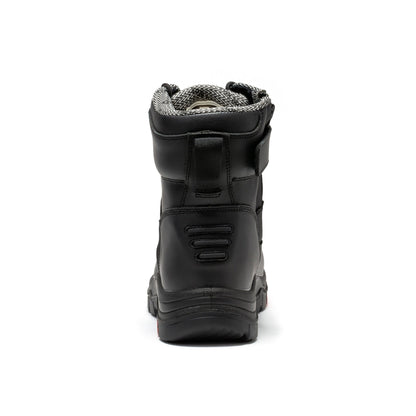 RockRooster Roslyn Black 7 inch Zip - sided Composite Toe Leather Work Boots CP245Z - Angler's Pro Tackle & Outdoors