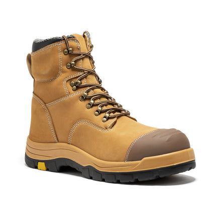RockRooster Roslyn Black 7 inch Zip - sided Composite Toe Leather Work Boots CP245Z - Angler's Pro Tackle & Outdoors