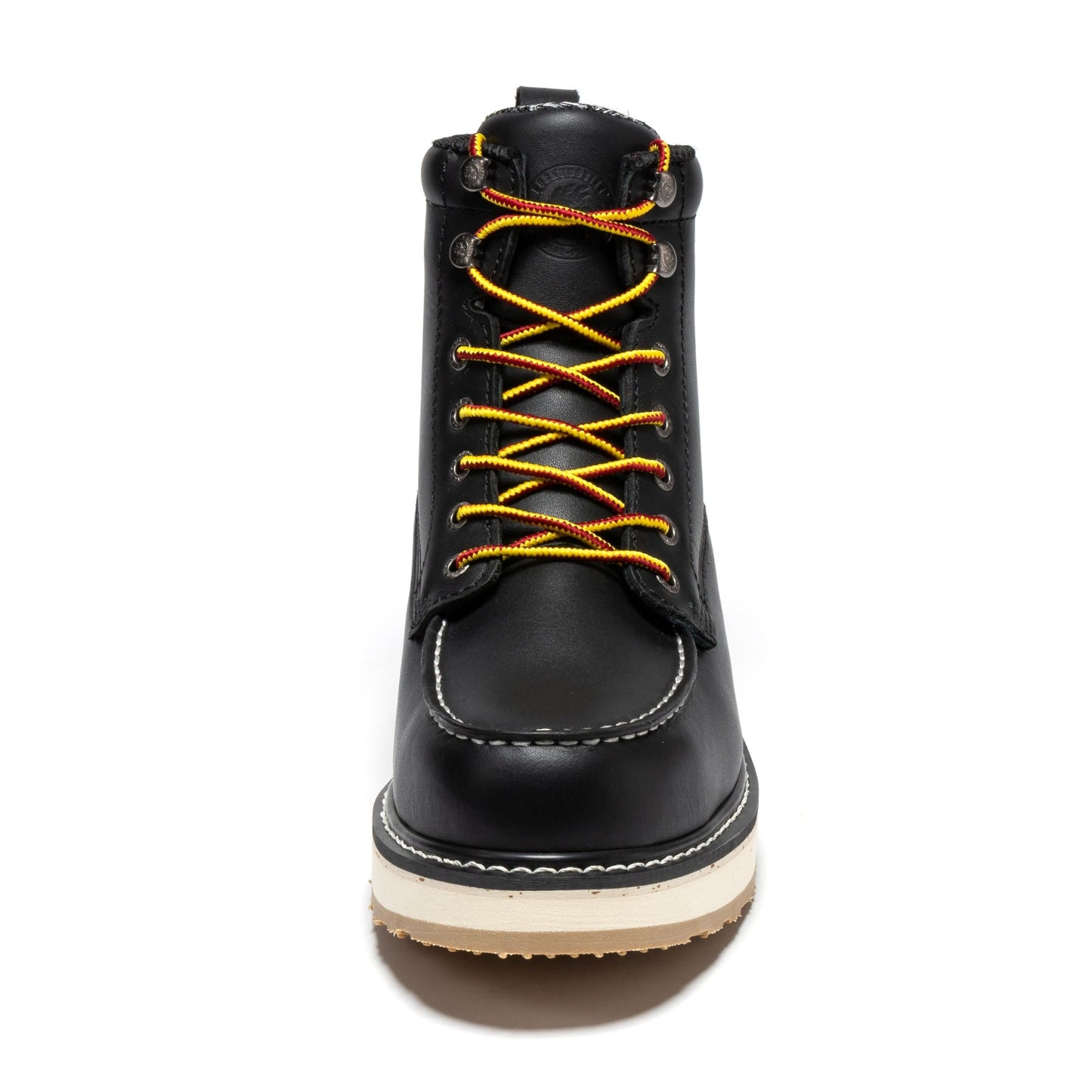 RockRooster Trinidad Men's 6 inch Black Steel Toe Wedge Work Boots SAP2301