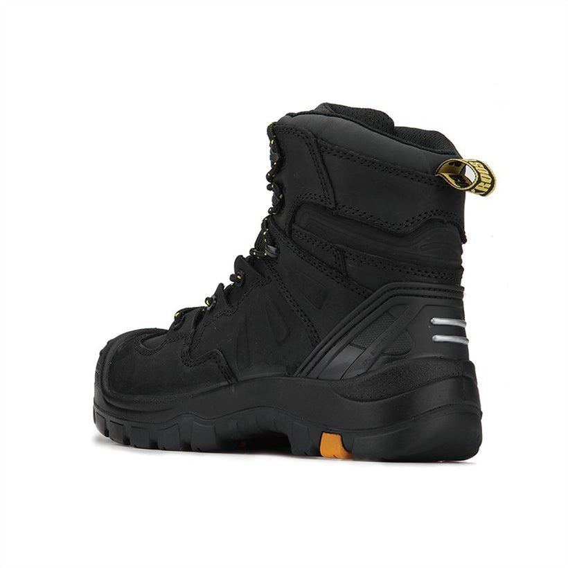 RockRooster Woodland Black 6 inch Composite Toe Leather Work Boots AK609 - Angler's Pro Tackle & Outdoors