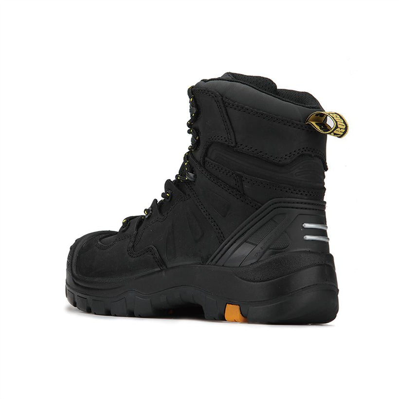 RockRooster Woodland Black 6 inch Composite Toe Leather Work Boots AK609