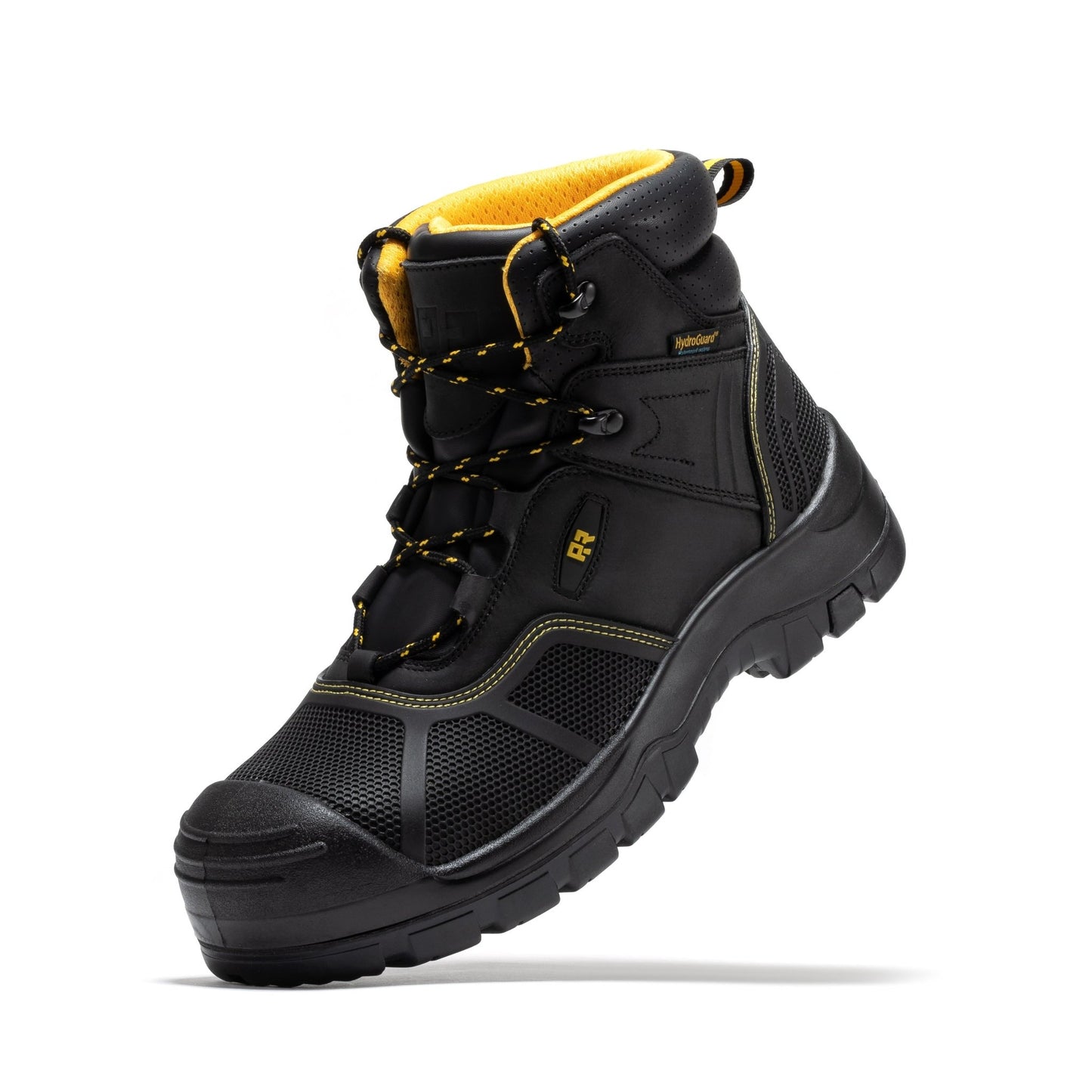 RockRooster Woodland Black 6 inch Waterproof Composite Toe Leather Work Boots AK663 - Angler's Pro Tackle & Outdoors